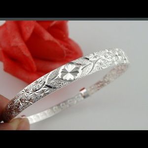 Sterling silver bracelet adjustable